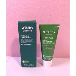 Weleda Skin Food Original Ultra-Rich Moisturizer Cream 2.5oz 75ml Body Face Care